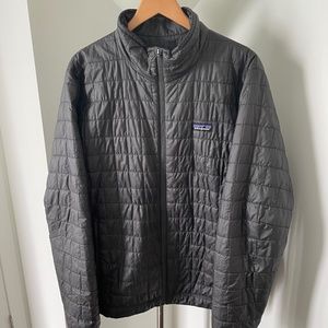 Patagonia Men's Nano Puff Jacket - Forge Grey (Large)